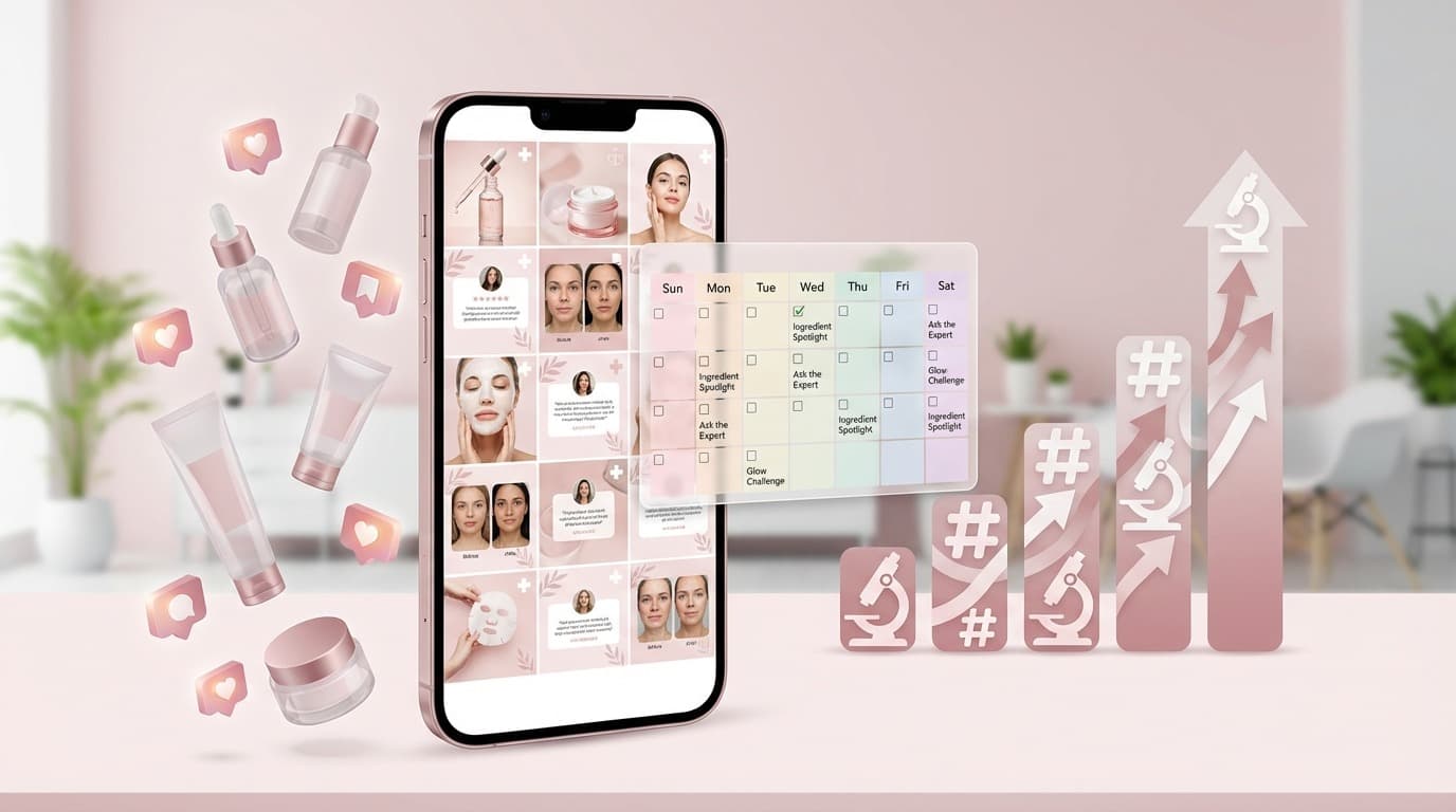 ドクターズコスメブランドのInstagram運用で月60件投稿・安定ENGを実現